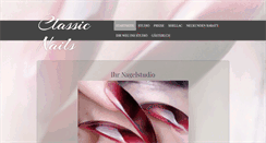 Desktop Screenshot of classic-nails-leipzig.de